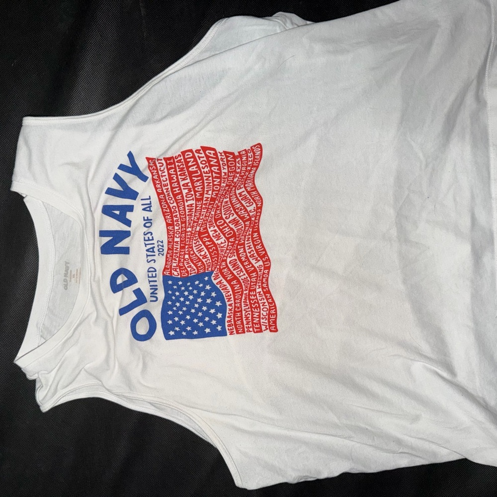 Old Navy Patriotic Graphic Tank Top
